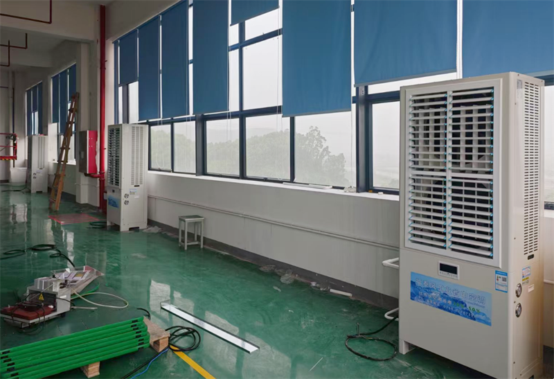 高溫機(jī)械廠降溫方法？